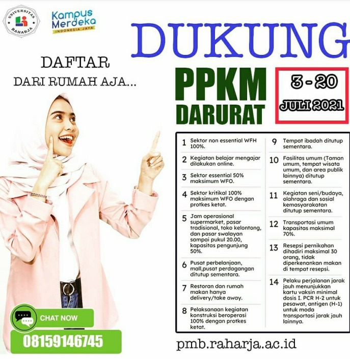 PPKM Darurat Juli 2021