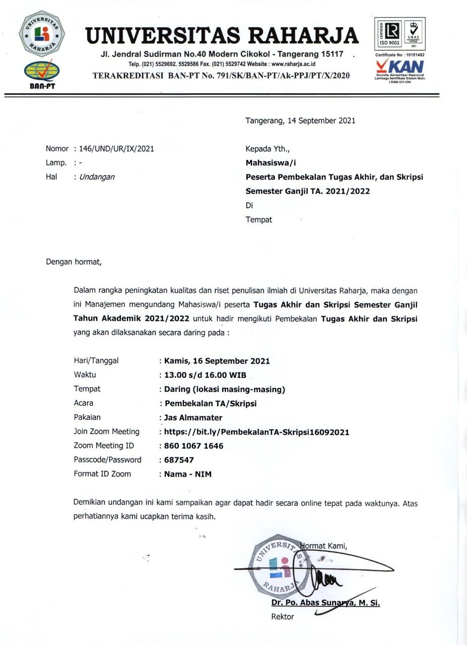 pembekalan TA-Skripsi Ganjil 2021/2022